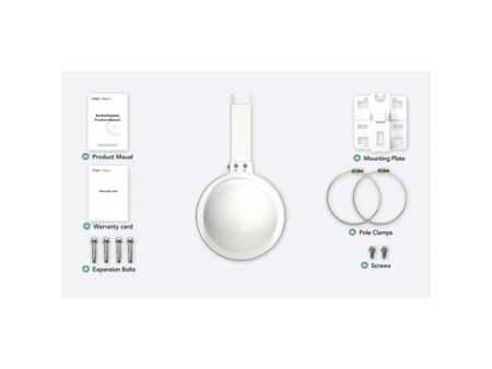 Punto de acceso Ruijie Wi-Fi 6 para exterior 360°, IP 68, doble banda, 1775 Mbps